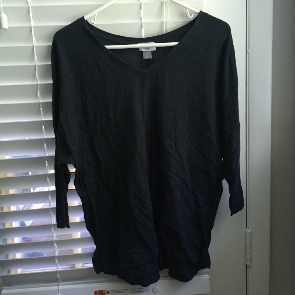 Women’s dark blue quarter sleeve
